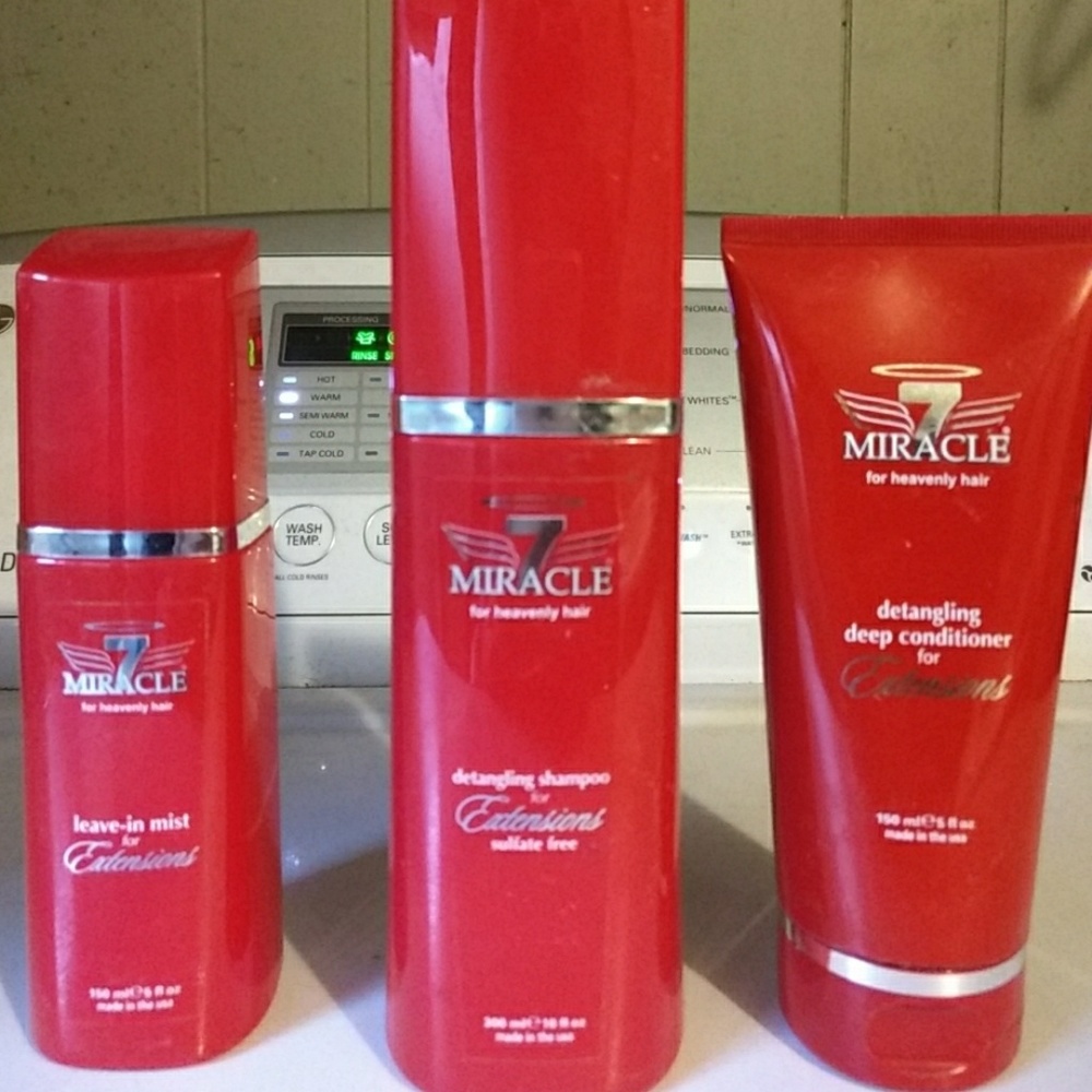 Extension hair care line